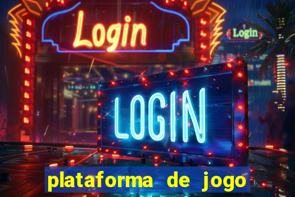 plataforma de jogo nova pagando